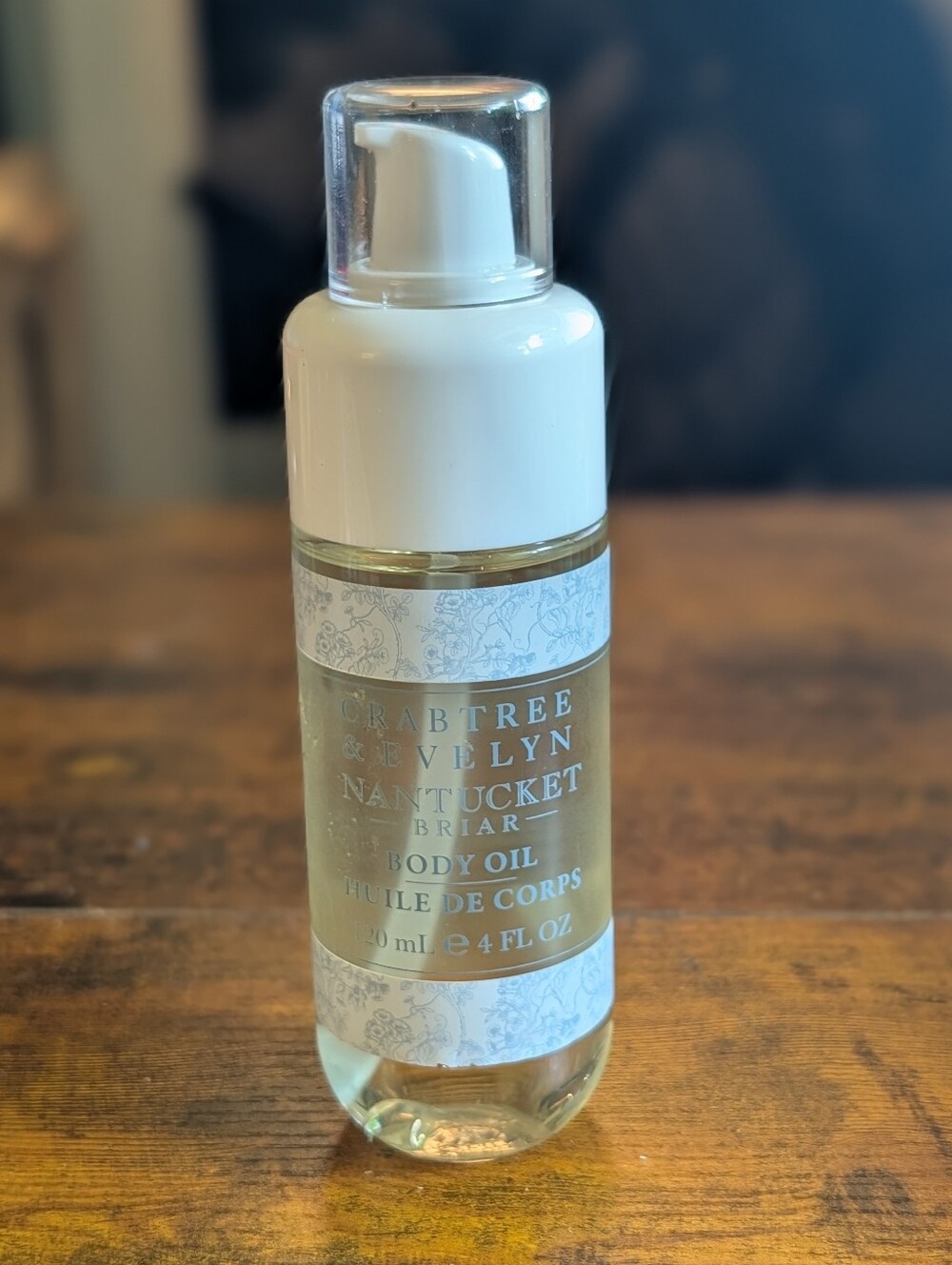 Crabtree Evelyn Nantucket NEW Briar Body Oil 4 oz Discontinued Floral Fragrance